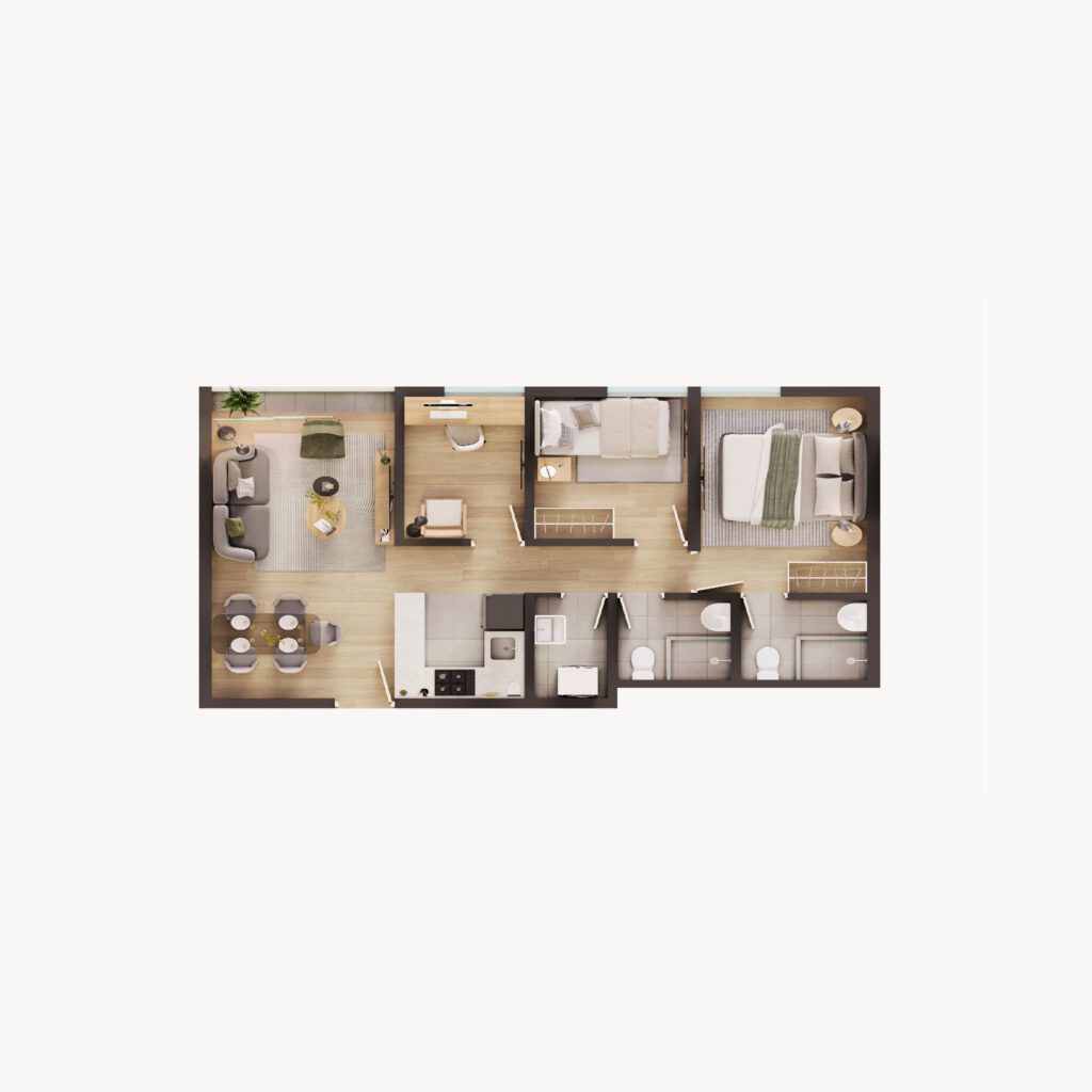 Plano de departamento 2